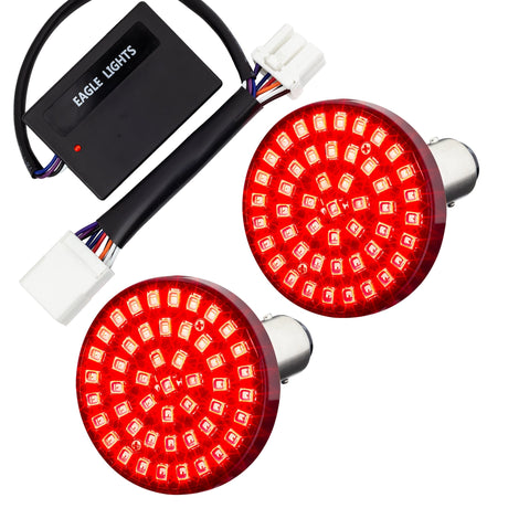 Eagle Lights SUNBURST Rear 2" LED Turn Signals for Harley-Davidson®