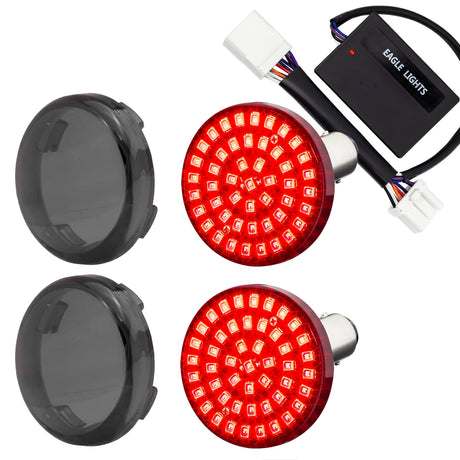 Eagle Lights SUNBURST Rear 2" LED Turn Signals for Harley-Davidson®