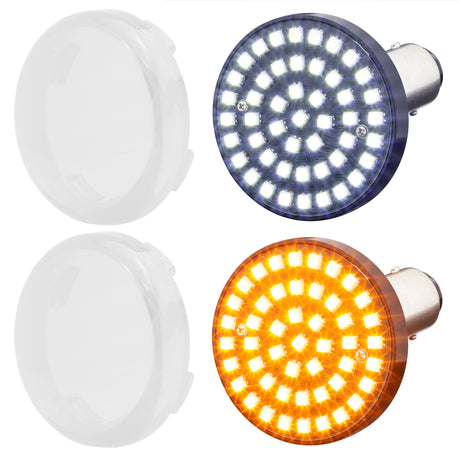 Eagle Lights SUNBURST 2" Front LED Turn Signals For Harley-Davidson® and Yamaha Models