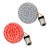 Eagle Lights 2" Rear LED Turn Signals for Harley Davidson Motorcycles- Generation I / 1156 Base / Red