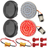 Eagle Lights 2" Rear LED Turn Signals for Harley Davidson Motorcycles- Generation I / 1156 Base / Red