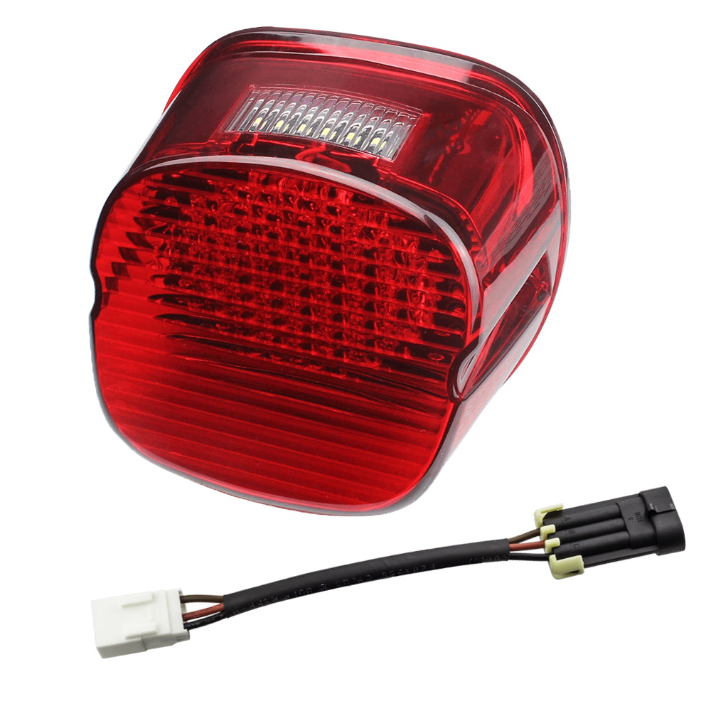 Eagle Lights Flashing Strobe Layback LED Tail Brake Light Kit for Harley Davidson 2021 - Current Low Rider Models