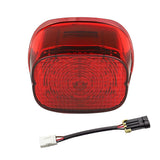 Eagle Lights Flashing Strobe Squareback LED Tail Brake Light Kit for Harley Davidson Street Glide ST and Road Glide ST - No Window