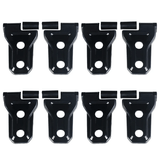 Hinge Cover Set for 2018 - Current Jeep Wrangler JL Models (8 Pieces)