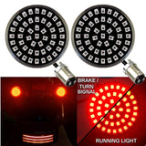 2” LED Front Turn Signals - Eagle Lights Generation II Midnight Edition Rear LED Turn Signals