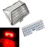 Eagle Lights LED Front and Rear Fender Tip Lights with Smoked Lenses for Harley Davidson Motorcycles