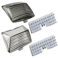Eagle Lights LED Front and Rear Fender Tip Lights with Smoked Lenses for Harley-Davidson® Motorcycles