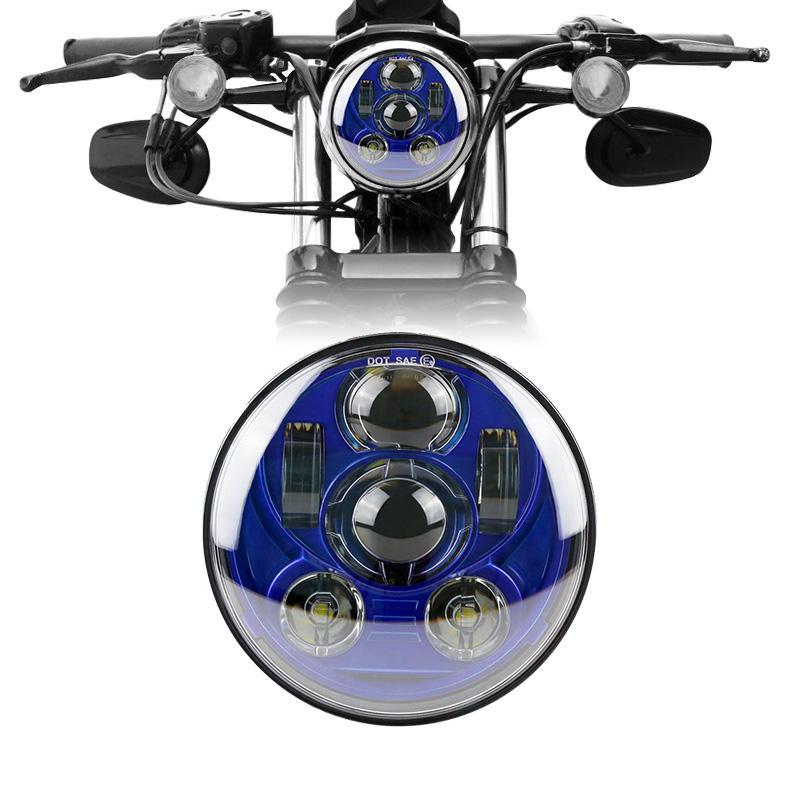 5 ¾” LED Headlights - Eagle Lights 5 3/4" 8900 Series Generation III Blue LED Projection Headlight*