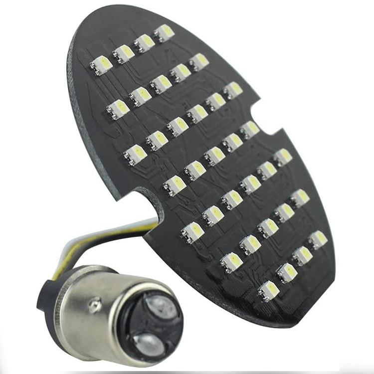 Eagle Lights 3 1/4" Horizon Beam Front LED Turn Signals for Harley Davidson Motorcycles