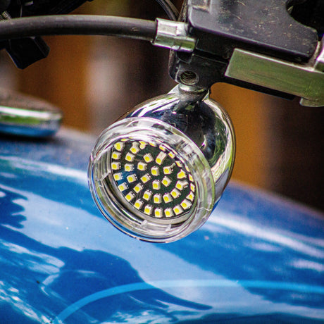 Eagle Lights Generation II Midnight Edition Front LED Turn Signals for 2016+ CVO Harley-Davidson® Models