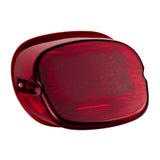 Eagle Lights Flashing Strobe Layback LED Tail Brake Light Kit for Harley Davidson - No Window