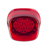 Eagle Lights Flashing Strobe Layback LED Tail Brake Light Kit for Harley Davidson - Bottom Window