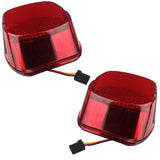 Eagle Lights Flashing Strobe Layback LED Tail Brake Light Kit for Harley Davidson Tri Glide Models