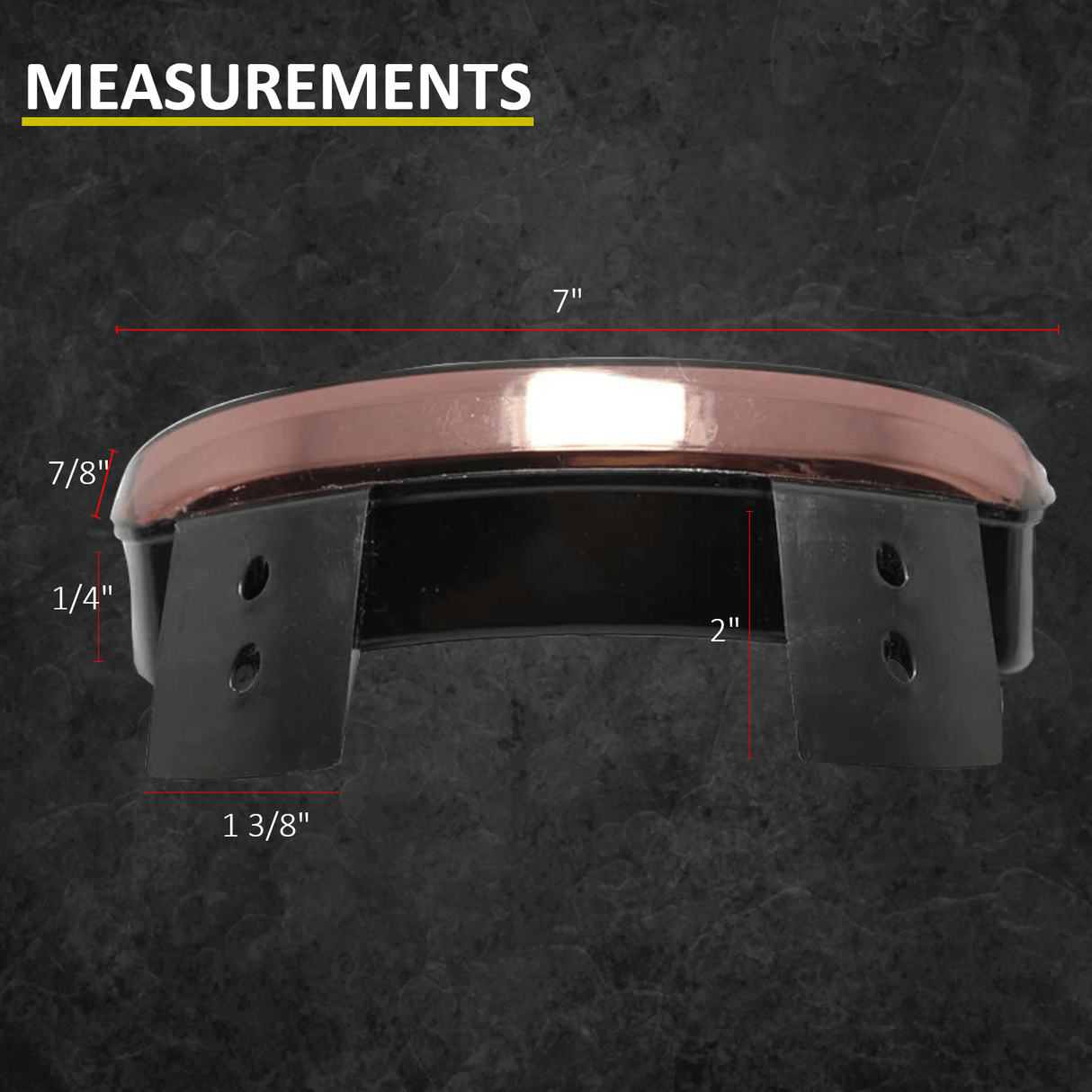 Eagle Lights LED Taillight Conversion / Upgrade Kit for Harley Sportsters with Chopped Fender