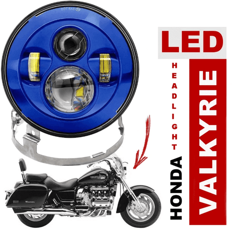 Eagle Lights 1997-2003 Honda Valkyrie Round Projection LED Headlight