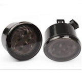 Jeep LED Lighting - Eagle Lights 8700TS Smoked Amber LED Turn Signals For Jeep Wrangler