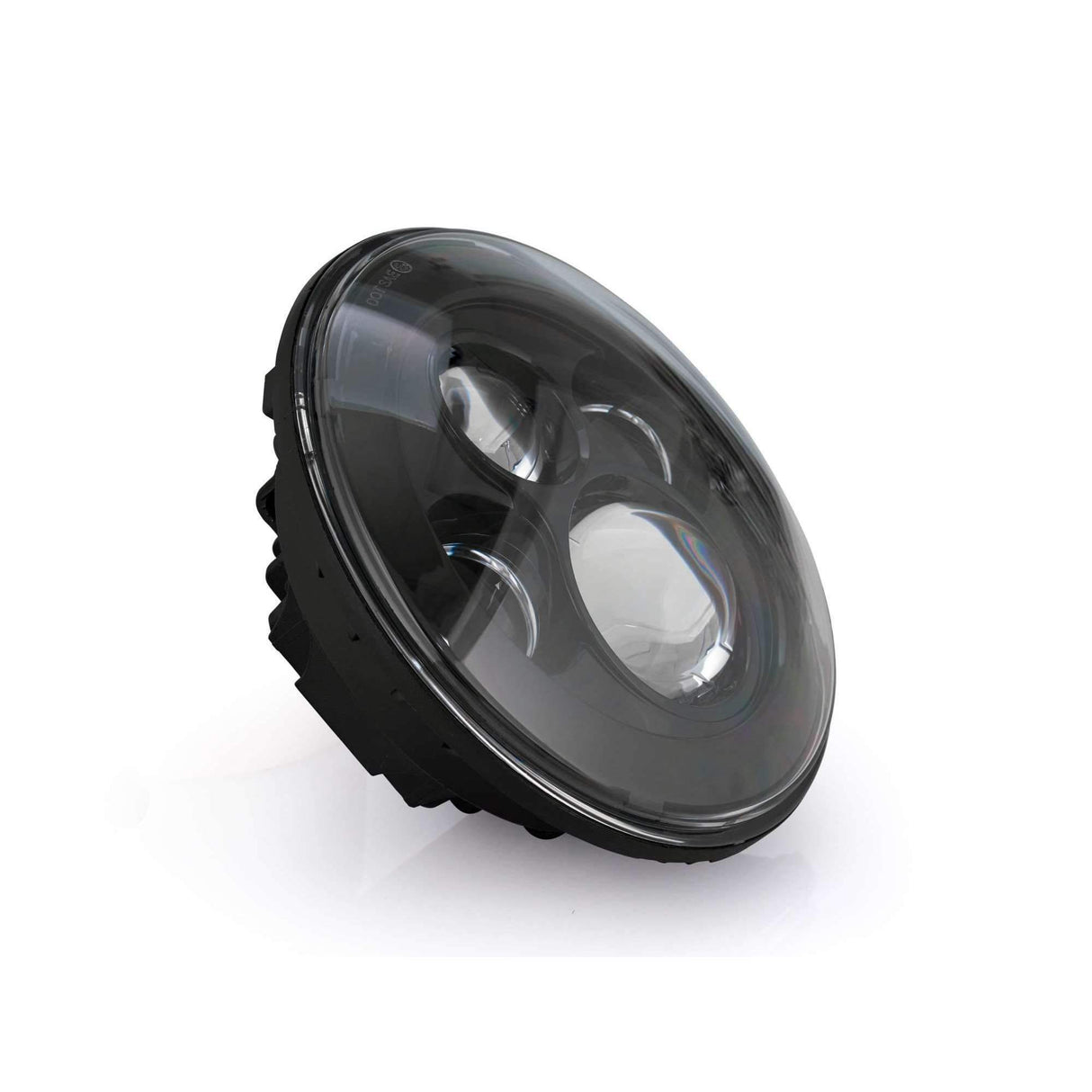 7” LED Headlights - Eagle Lights Black 7" Harley LED Projection Headlight For Harley Davidson Motorcycles*