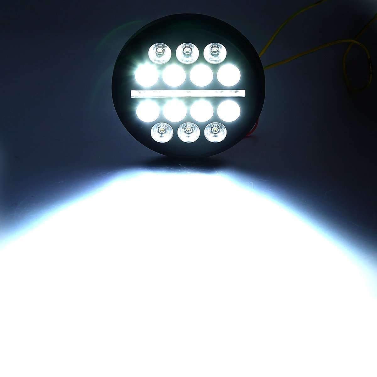 4.5” LED Passing Lights - Eagle Lights Slim Line 4.5" Auxiliary / Passing LED Lights For Harley Davidson And Indian Motorcycles - Plug And Play Connection