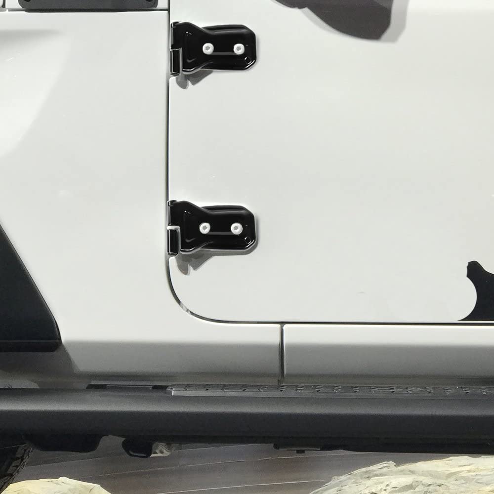 Hinge Cover Set for 2018 - Current Jeep Wrangler JL Models (8 Pieces)