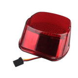 Eagle Lights Flashing Strobe Layback LED Tail Brake Light Kit for Harley Davidson - Bottom Window