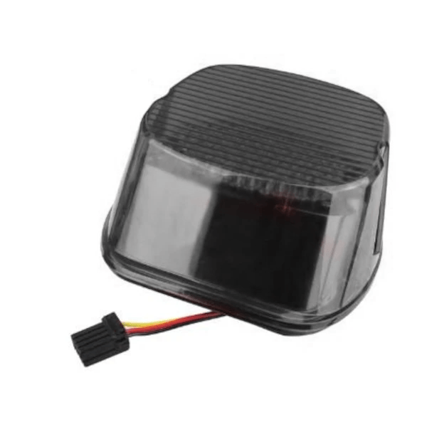 Eagle Lights Flashing Strobe Layback LED Tail Brake Light Kit for Harley Davidson - No Window